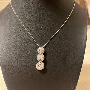 .75 CTW Natural Diamond Necklace